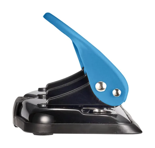 Vista 11 de Bostitch Office EZ Squeeze™ Perforadora de 3 agujeros con esfuerzo reducido, 12 hojas, azul (2103), 12 hojas azul