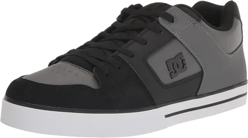 Vista 9 de DC Pureskateshoe - Zapatos de skate para hombre Negro/Negro/Blanco