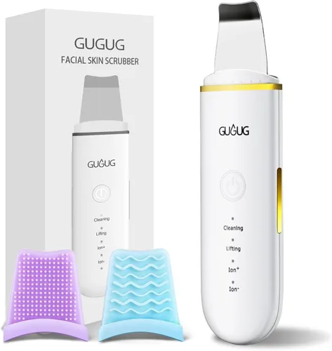 Vista 9 de GUGUG - Espátula para la piel, espátula facial, limpiador de poros, herramientas removedoras de puntos negros para limpieza profunda facial - 4