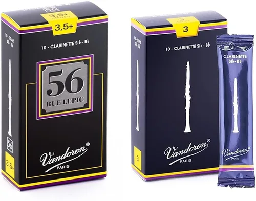 Vista 7 de Lengüetas Rue Lepic para clarinete 56 con resistencia 2.5 Vandoren CR5025 Bb, caja de 10.
