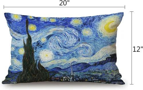Vista 33 de Fundas de almohada de 12 x 20 pulgadas, decoración rústica de granja, sé feliz, fundas de almohada de algodón y lino, citas inspiracionales con Jcp20