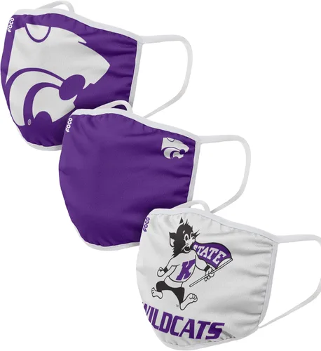 Vista 71 de FOCO - Cubrebocas universitario de la NCAA para adultos (unisex, 3 unidades)