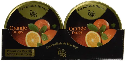 Vista 3 de Cavendish & Harvey Lata de caramelo naranja, 5.3 oz (paquete de 12)