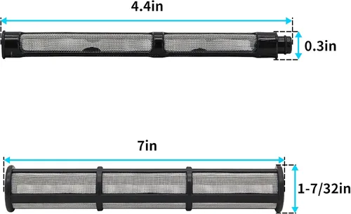 Vista 2 de 287032 244-067 Filtro de pistola de pulverización sin aire para pulverizador de pintura sin aire Graco