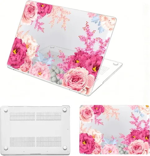 Vista 33 de Funda para laptop compatible con MacBook Air de 15 pulgadas, versión 2026-2023 M5 A3448 M4 A3241 A3114 M3 A2941 M2 Chip con pantalla de retina Mapa