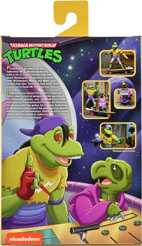 Vista 4 de NECA Figura de acción de Mondo Gecko Tortugas Ninja Mutantes Adolescentes