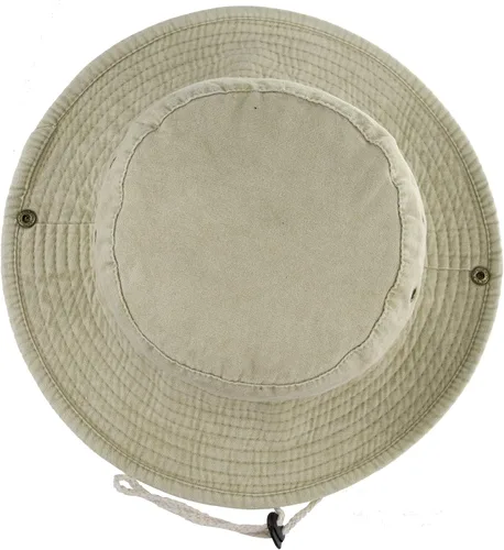 Vista 3 de Sombreros para el sol para hombre con protección UV, ala ancha, sombrero de safari de pesca Caqui