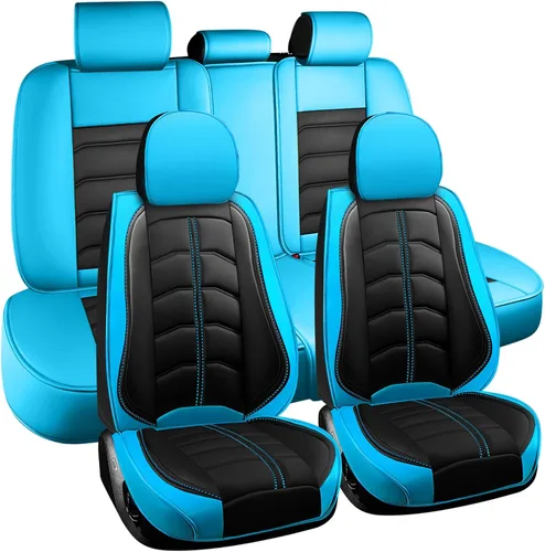 Vista 25 de Funda de asiento de automóvil para Mini Cooper 2002-2012, duradera, resistente al desgaste, impermeable, transpirable, sin olor, accesorios para Rojo