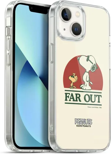 Vista 9 de Head Case Designs Funda de gel suave con licencia oficial de Peanuts Freak Flag Fly Woodstock 50th compatible con Apple iPhone 7 Plus/iPhone 8 Plus