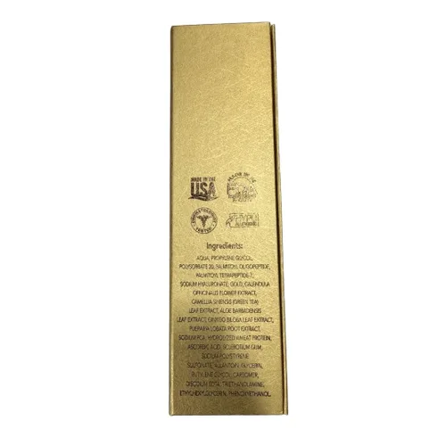 Vista 5 de OROGOLD Suero intensivo para ojos 24K - Suero debajo de los ojos para ayudar a reducir el aspecto de las ojeras y la hinchazón - Oro, té verde, aloe