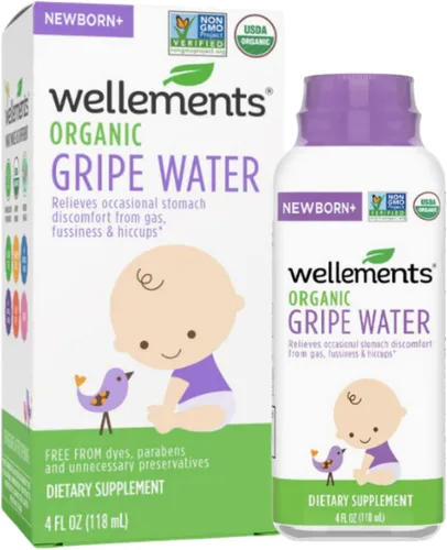 Vista 9 de Wellements Agua Anisada Orgánica para Bebés Pack Combo Día y Noche (4 fl oz) - Agua Anisada para Lactantes Recién Nacidos Calma las Molestias