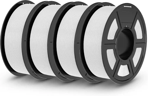 Vista 45 de TECBEARS Paquete de filamentos PLA, paquete de 4.4 lbs, J2501, 0.55 lbs