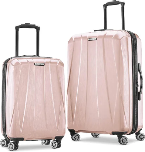Vista 36 de Samsonite Centric 2 Set de maletas rígidas expandibles con ruedas giratorias dobles, Azul Caribe, Juego de 2 piezas (equipaje de mano/grande)