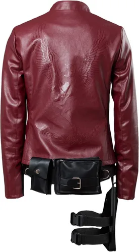 Vista 3 de Claire Redfield - Chaqueta para mujer, color rojo