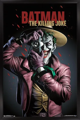 Vista 8 de Trends International DC Comics Movie - Póster de pared de arte clave, 14.725 x 22.375 pulgadas, versión enmarcada de madera de granero Versión