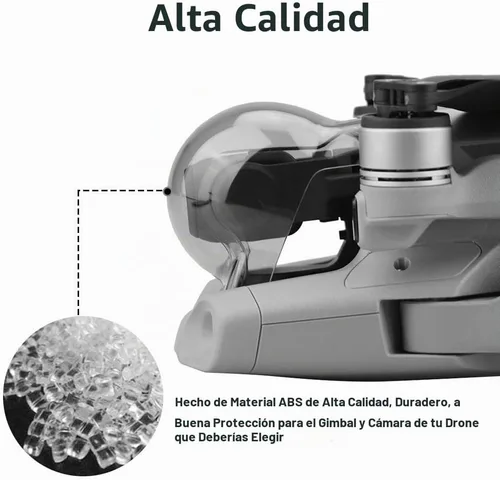 Vista 5 de Gimbal cubierta de guardia abrazadera de cámara protector de la tapa capó para DJI MAVIC AIR 2 Drone Quadcopter