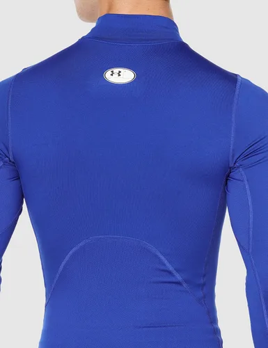Vista 5 de Under Armour ColdGear Camiseta de compresión para hombre, con cuello alto falso