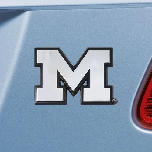 Vista 11 de FANMATS Emblema cromado de la NCAA para hombre