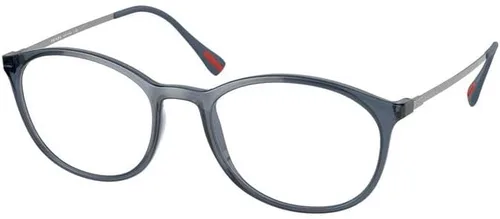 Vista 2 de Prada Linea Rossa PS 04HV - Lentes para hombre, color azul transparente, 53