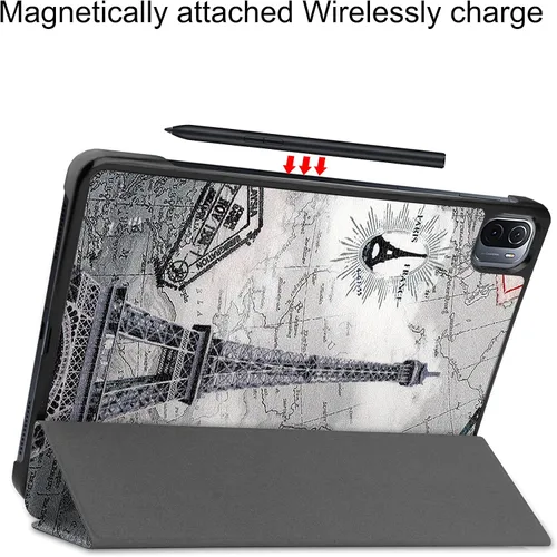 Vista 4 de YSMILE Funda para Xiaomi Mi Pad 5/5 Pro de 11 pulgadas, cubierta inteligente ligera con soporte folio cubierta rígida para Xiaomi Mi Pad 5/5 Pro 11