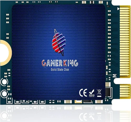 Vista 10 de GAMERKING Disco duro de estado sólido interno M.2 2230 SSD NVMe PCIe Gen 4.0X4 de 256 GB, compatible con PS5, Steam Deck, Microsoft Surface