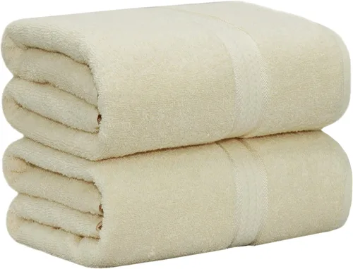 Vista 27 de Cotton Craft colección juego de 2 piezas ultra suaves, tamaño grande, 100% algodón, toalla de baño Oversized 35x70 inches Black Bath Sheet Towel