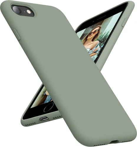 Vista 63 de OTOFLY - Funda para iPhone 8, iPhone 7, serie suave y sedosa, calidad prémium, botones de silicona suave, funda protectora compatible con iPhone 7