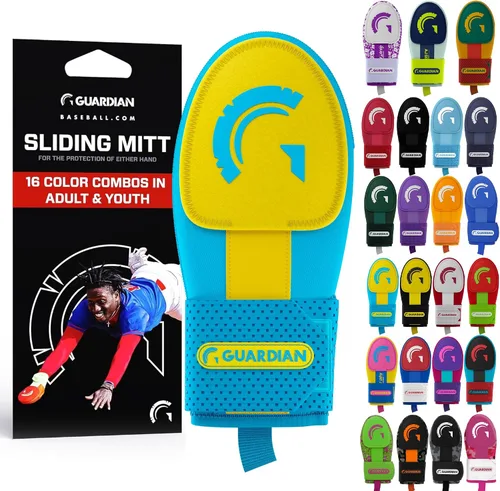 Vista 26 de Guante deslizante Guardian Baseball - Tallas para jóvenes y adultos - Guante deslizante para béisbol - Correa de compresión elástica
