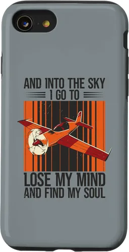Vista 18 de Funda de aviación para iPhone 12/12 Pro y Into The Sky Flying Airplane Pilot Flight Plane