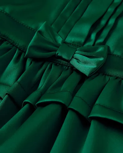 Vista 2 de Gymboree Vestidos elegantes para ocasiones especiales sin mangas para bebés y niñas pequeñas