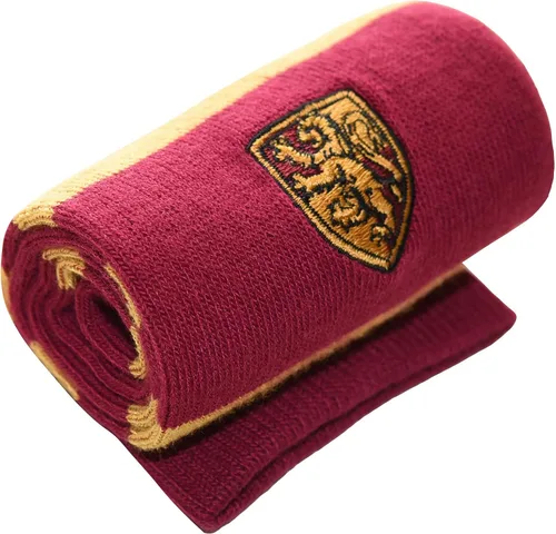 Vista 5 de Harry Potter Gryffindor - Calcetines a rayas para jóvenes y mujeres con escudo bordado