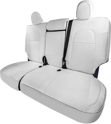 Vista 9 de FH Group Fundas de asiento de automóvil de ajuste personalizado hechas específicamente para Tesla Model Y Ultraflex 2020-2025, fundas de asiento