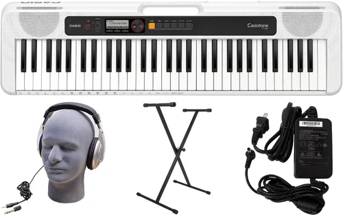 Vista 11 de Casio CT-S200BK EPA - Paquete de teclado prémium de 61 teclas con auriculares, soporte, fuente de alimentación, cable USB de 6 pies y software