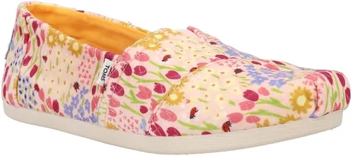 Vista 2 de TOMS Mujer Alpargata Repreve Heavy Twill Slip On Flats Casual - Marrón