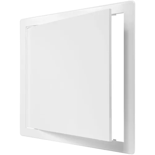 Vista 26 de Panel de acceso de plástico negro de 6" x 6". Panel de puerta de conducto de servicio. Panel de acceso de pared para fontanería, electricidad