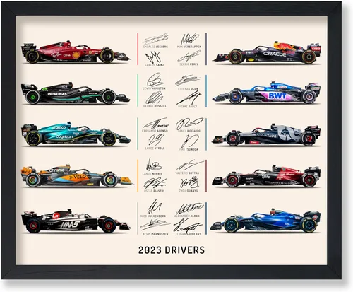 Vista 13 de Poster Master Póster de carreras de autos 2023, impresión de autos de carreras, arte de carreras de autos deportivos, regalo para hombres, mujeres