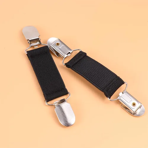 Vista 8 de 3 pares de correas ajustables para cama, sin clips, soportes de cojín para sofá, sujetadores elásticos