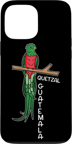 Vista 24 de Quetzal de Guatemala - Carcasa para iPhone 17, diseño de pájaros y bandera de Guatemala