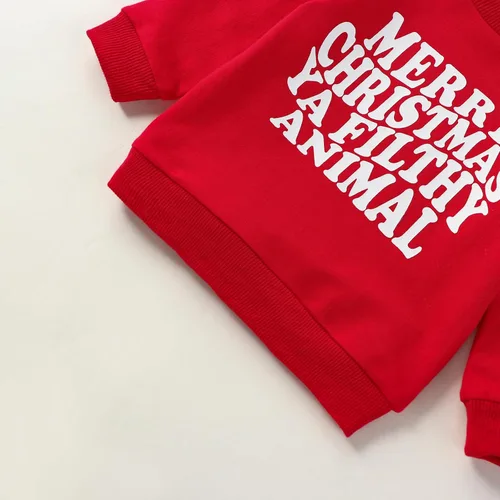 Vista 4 de YINGISFITM Sudadera de manga larga con cuello redondo para bebé, niña, niño, Navidad, suéter de manga larga, ropa de otoño