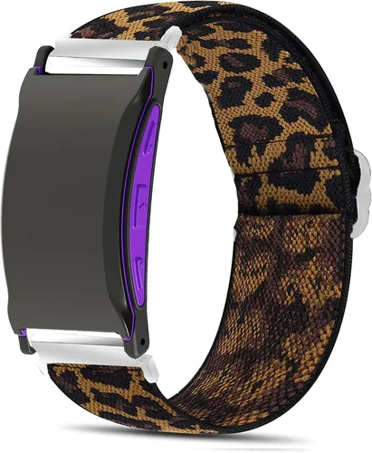 Vista 12 de Lamshaw Compatible con reloj de choque de 3 bandas, correa de repuesto ajustable de nailon elástico elástico para hombres y mujeres, compatible