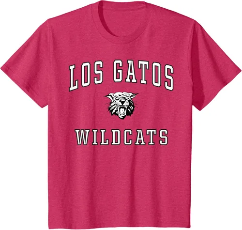 Vista 71 de Camiseta de Los Gatos de la escuela secundaria de Wildcats C1