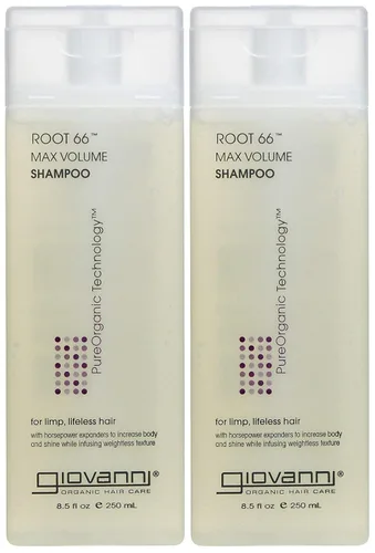 Vista 2 de Giovanni Champú Root 66 Max Volumen, 8.5 onzas líquidas