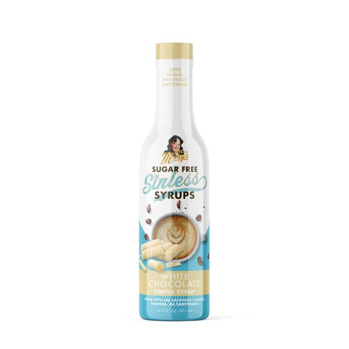 Vista 17 de Jarabe de biscotti de almendras sin azúcar, a base de stevia, sin alcoholes de azúcar ni sucralosa, sin edulcorantes artificiales, ingredientes