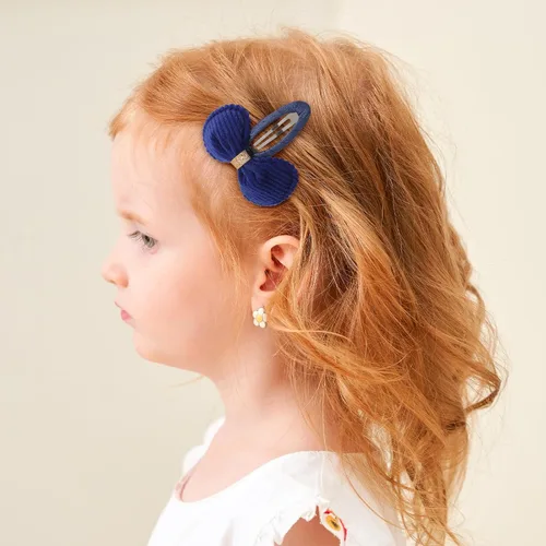 Vista 6 de YHXX YLEN 20 pinzas para el pelo con lazo para bebé, 2.36 pulgadas, totalmente envueltas y suaves, antideslizantes, pasadores para el cabello