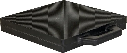 Vista 2 de Buyers Products OP18X18R Almohadilla de Apoyo de Goma, 18 X 18 X 2 Pulgadas de Grosor, Almohadilla de Goma Sólida para Grúa con Superficie