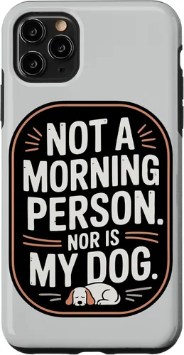 Vista 13 de Dog Owner Dog Parent Morning Case for iPhone 16