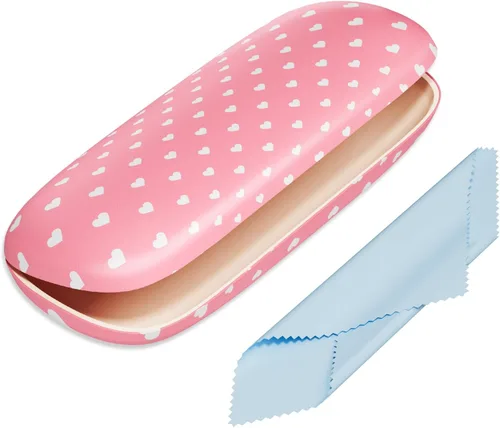 Vista 41 de Funda para gafas, funda protectora de carcasa rígida para gafas, unisex para mujeres y hombres Paquete de 3-Negro