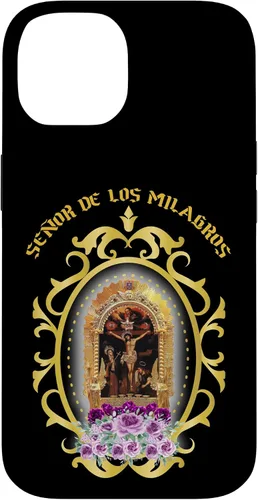 Vista 4 de El Señor de Los Milagros, Lima Peru, Cristo venerada en Perú - Carcasa para iPhone 17