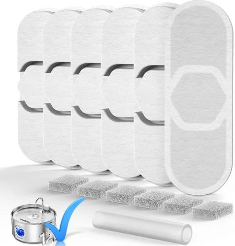 Vista 7 de Fuente de agua de 3.4 galones para perros grandes, fuente de agua extra grande de acero inoxidable para mascotas, dispensador de cuenco de agua