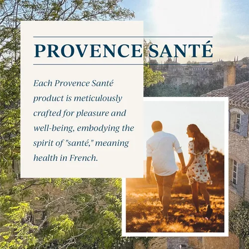 Vista 7 de Provence Sante Loción corporal - Hidratante ultra hidratante - Crema antienvejecimiento para piel seca - Aroma nutritivo de bergamota - Hecho